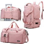 Sports Gym Bag Travel Dry Wet Handbags For Women