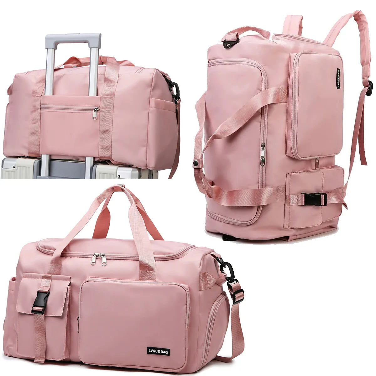 Sports Gym Bag Travel Dry Wet Handbags For Women