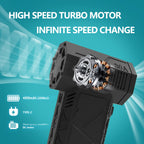 1 PC Violent Fan High Speed Turbofan with High Air Volume Brushless Charging Handheld Outdoor Car Fan