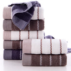 High quality pure cotton household adult towel thickening daily and soft absorbent Adult large-sized bath towel Home towel set