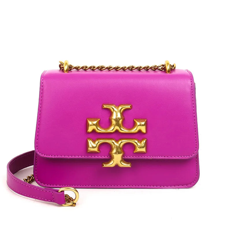 Women's 2025 New Large Capacity Small Square Bag Chain Sweet Style Fashionable Trendy Handheld Shoulder Crossbody Ladies Bag