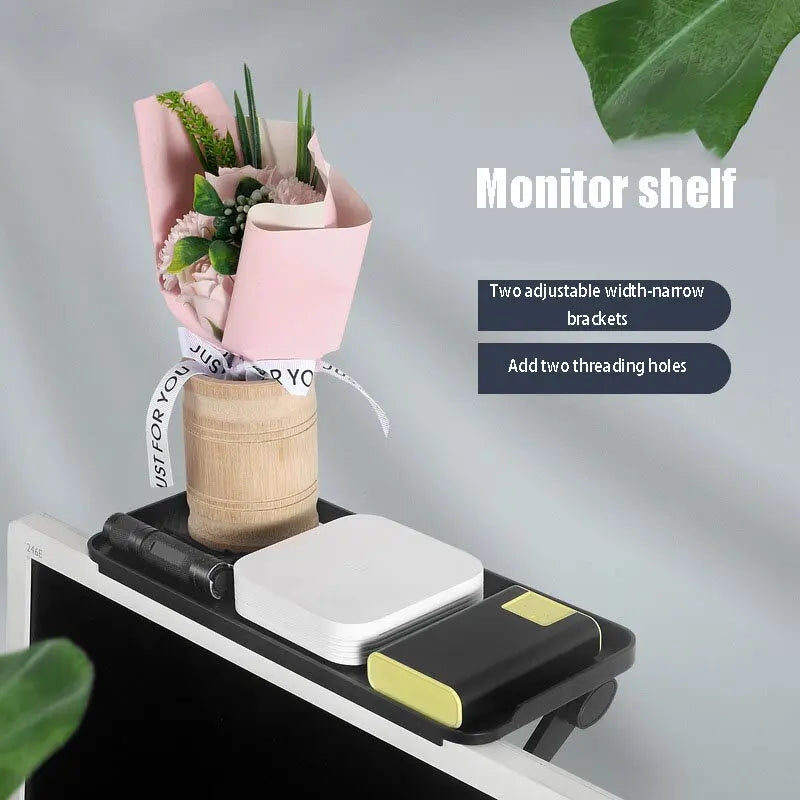 Router storage rack computer monitor desktop monitor stand adjustable TV screen storage rack TV stand