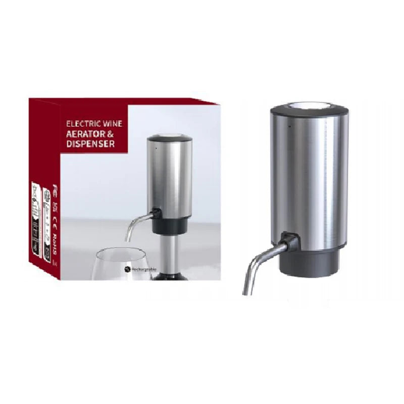 Rechargeable Electric Wine Aerator & Dispenser – Automatic, Type-C