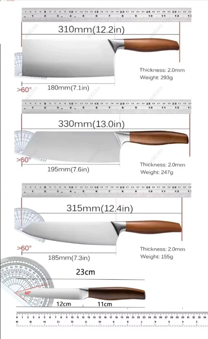 Japanese Stainless Steel Chef Knife – Professional Slicing & Fillet Tool