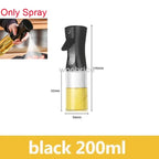 Glass Oil Spray Bottle Kitchen Oil Spray for Cooking Anti-leakage Olive Oil Storage Bottle for BBQ Salad Steak Kitchen Supplies