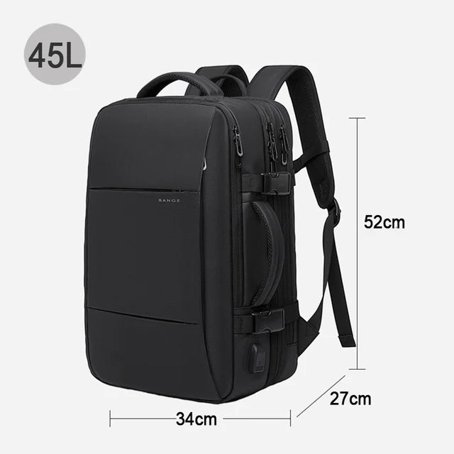 Men Business Travel Waterproof Fashion Backpack