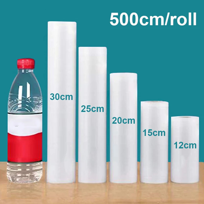 Food Vacuum Bags Sealer Storage Bags 5 Size For Kitchen Vacuum Sealer to Keep Food Fresh Saver Vacuum Packed Bags