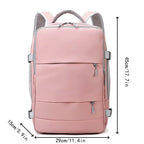 Casual Travel Backpack Women Large Capacity Waterproof Anti-Theft Casual Backpack
