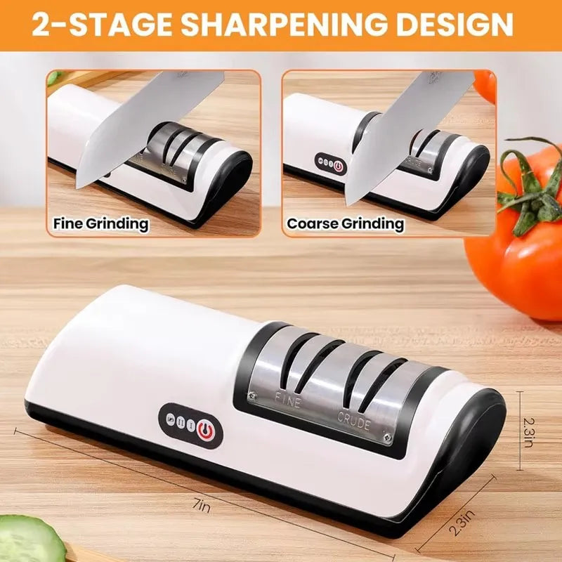 Electric Knife Sharpener – Automatic & Multifunctional Kitchen Tool