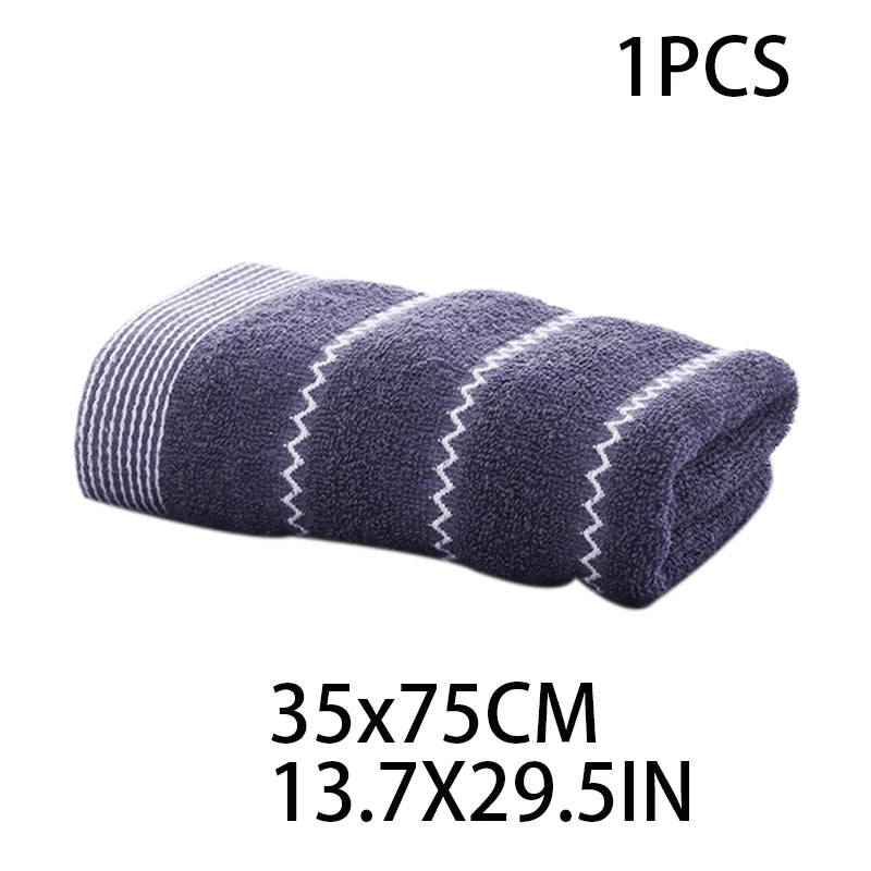 High quality pure cotton household adult towel thickening daily and soft absorbent Adult large-sized bath towel Home towel set