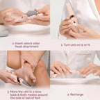 Smooth Pedicure Wand for Feet Electric Foot Callus Remover Rechargeable Pedicure Tools for Feet Callus Removal Tool Best Device