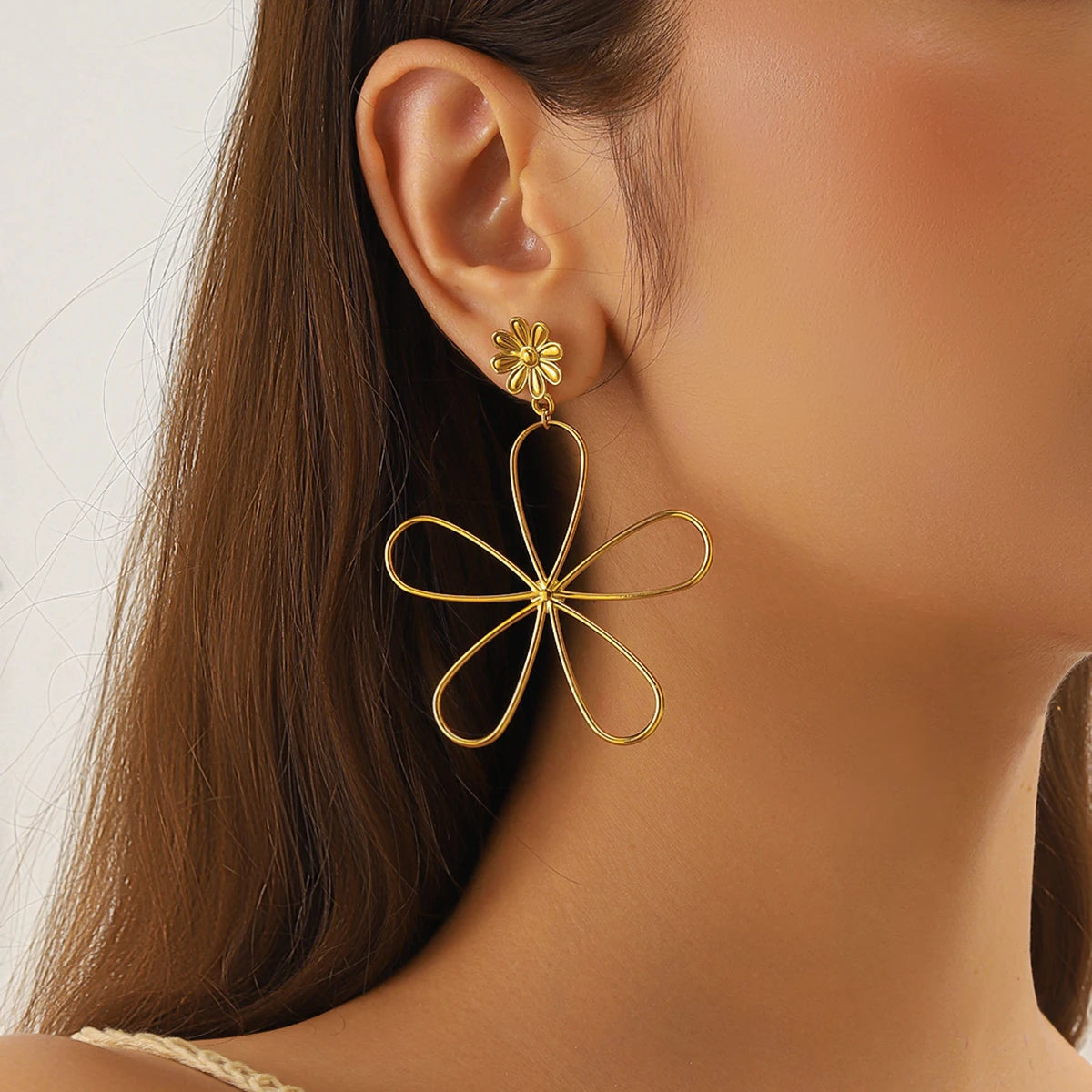 Women Fashion Shiny Rhinestone Big Drop Dangle Earrings Maxi Evening Dress Statement Earrings Accessories Wedding Bride Jewelry