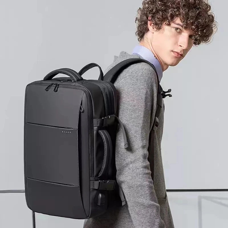 Men Business Travel Waterproof Fashion Backpack