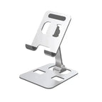 Universal Aluminum Alloy Portable Tablet Holder For iPad Adjustable Flexible Folding Lazy Desktop Live Mobile Phone Stand Mount