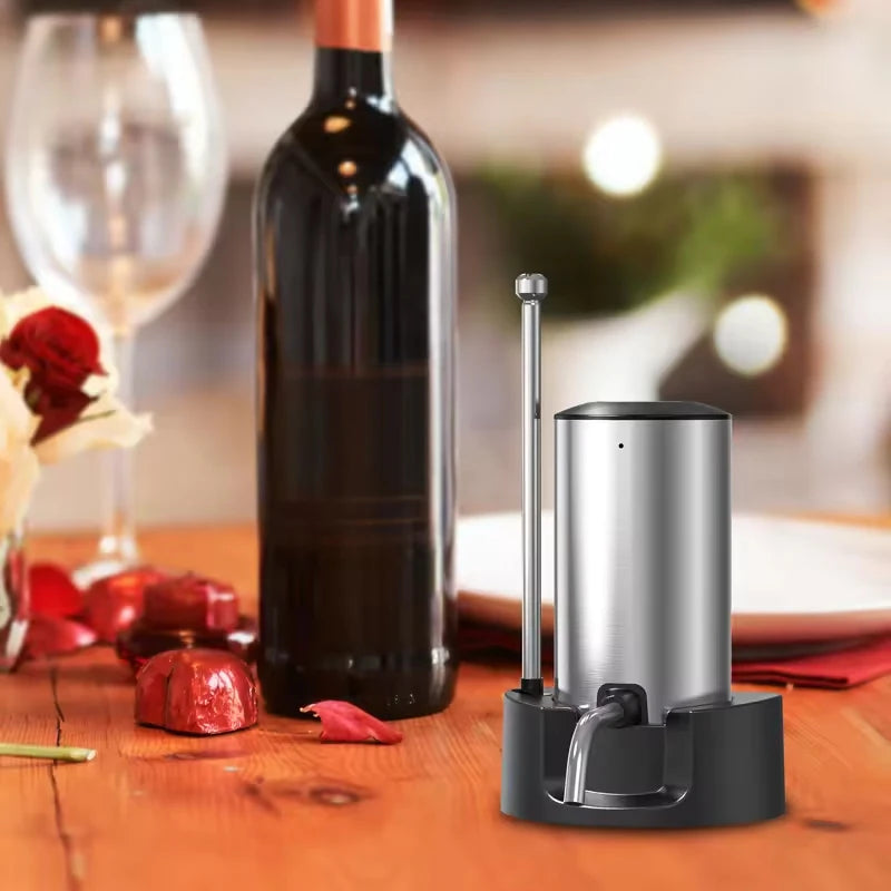 Rechargeable Electric Wine Aerator & Dispenser – Automatic, Type-C