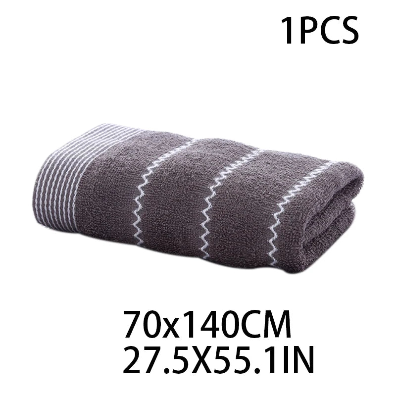 High quality pure cotton household adult towel thickening daily and soft absorbent Adult large-sized bath towel Home towel set