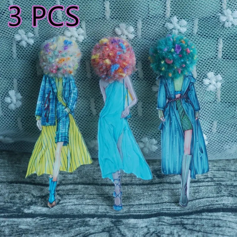 Cute Brooch For Woman Lady Acrylic Brooch Pins Suit Dress Clothing Accessories Christmas Gifts