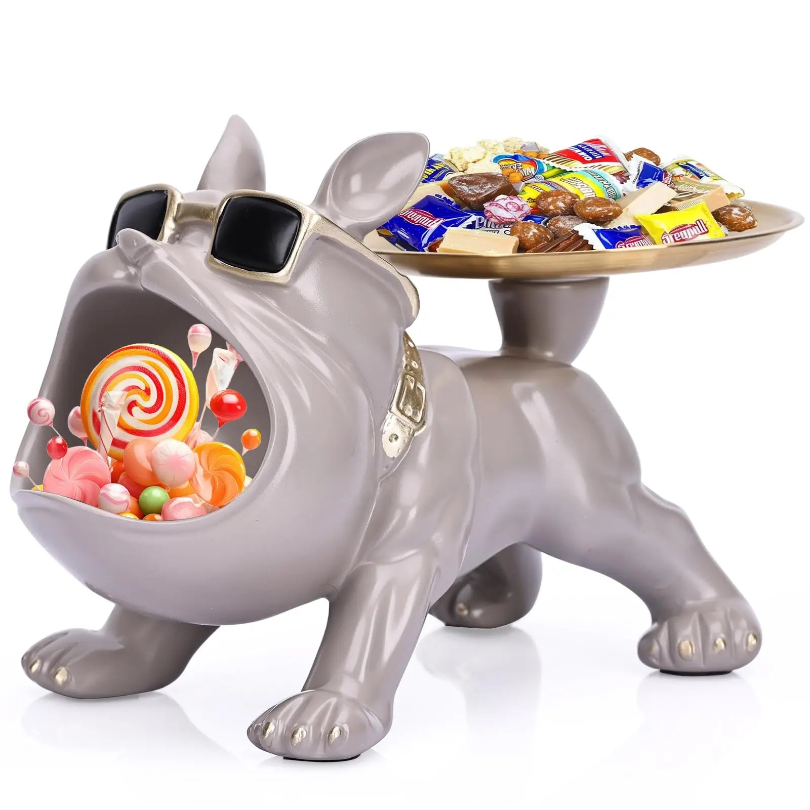 French Bulldog Key Holder Tray, Gift for Dog Lovers.