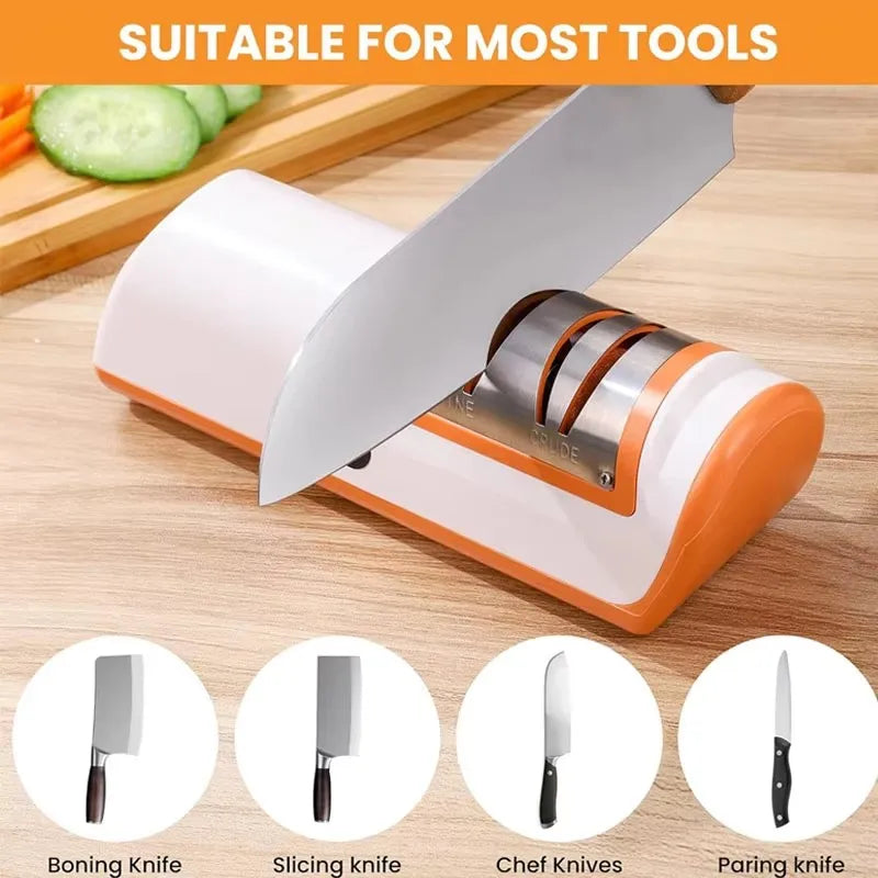 Electric Knife Sharpener – Automatic & Multifunctional Kitchen Tool