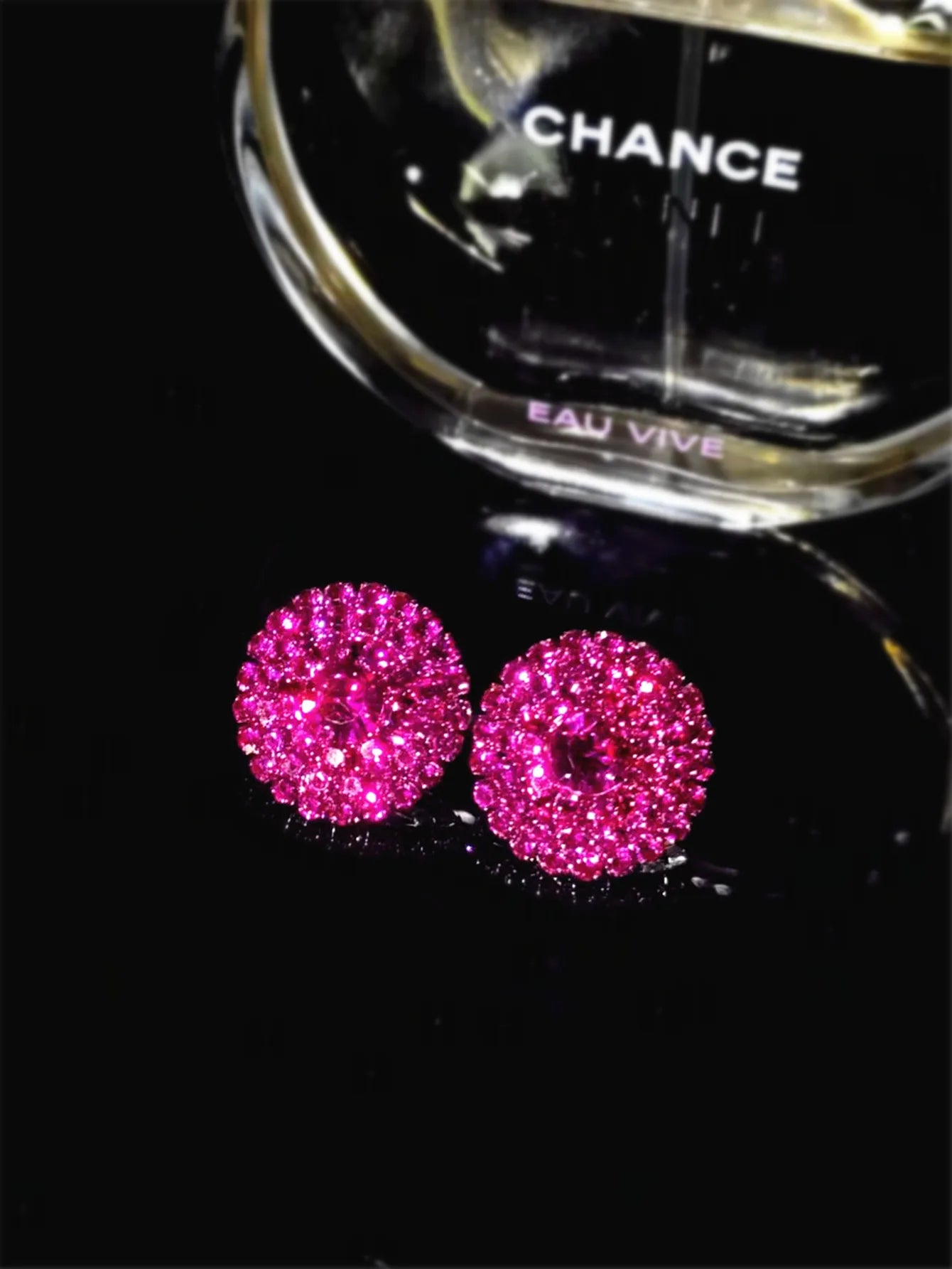 Women Fashion Shiny Rhinestone Big Drop Dangle Earrings Maxi Evening Dress Statement Earrings Accessories Wedding Bride Jewelry