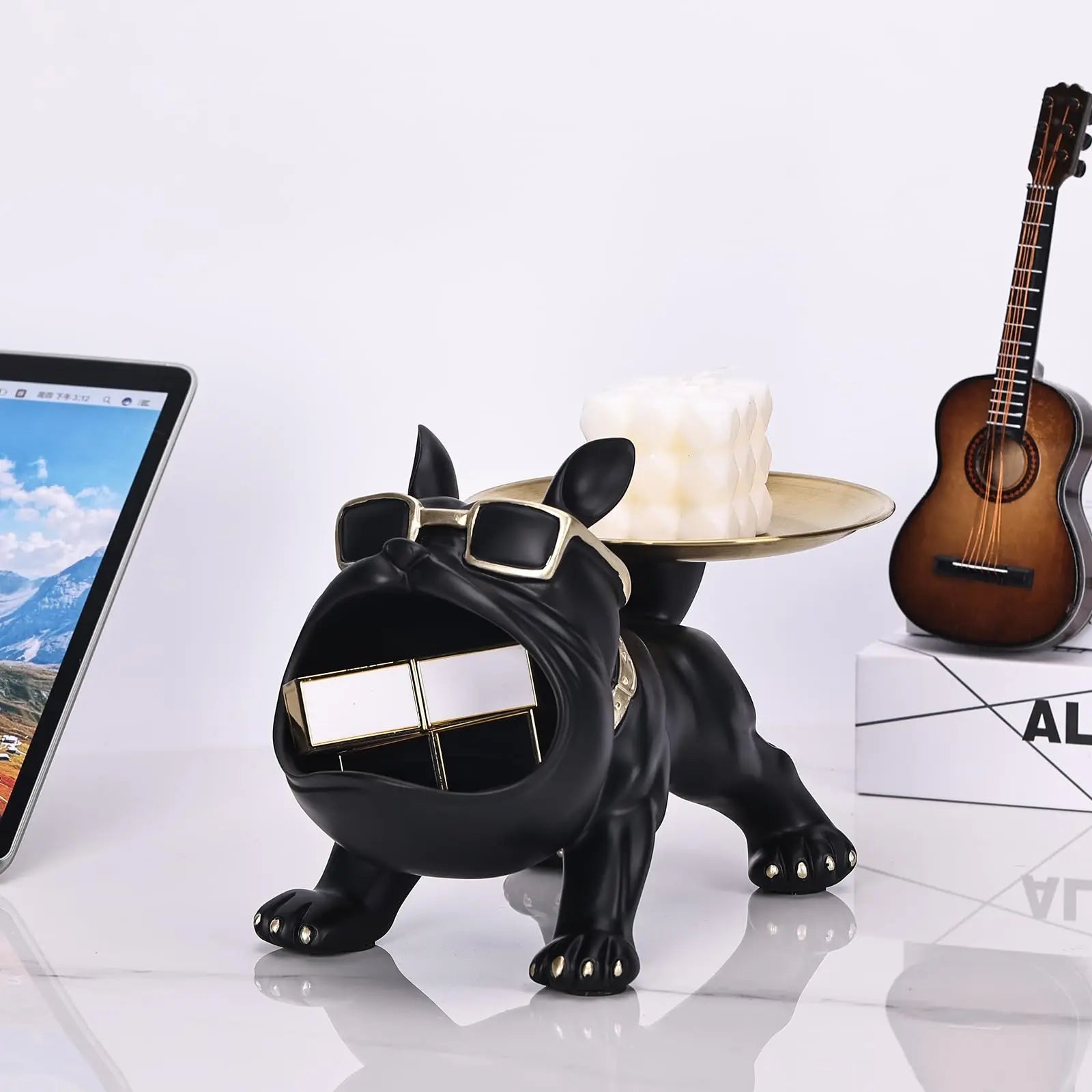 French Bulldog Key Holder Tray, Gift for Dog Lovers.