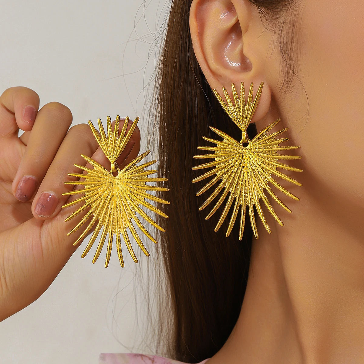 Women Fashion Shiny Rhinestone Big Drop Dangle Earrings Maxi Evening Dress Statement Earrings Accessories Wedding Bride Jewelry