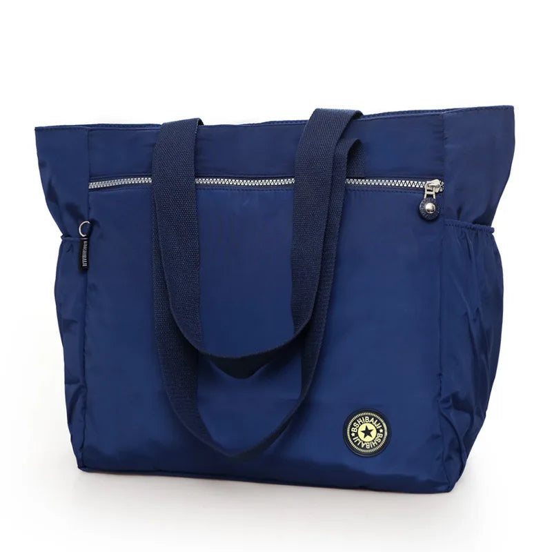 New Solid Color Tote Women's Handbag
