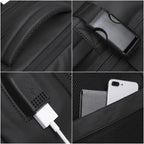 Men Business Travel Waterproof Fashion Backpack