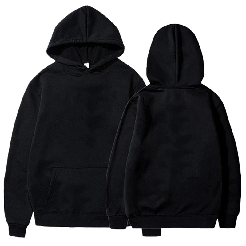Girl’s Oversized Bunny Print Hoodie – Casual Loose Fit Fleece Sweatshirt for Autumn & Winter