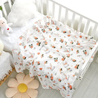 Bamboo Cotton Baby Blankets for Newborn Swaddling Wrap Soft Thin Bedding Bath Towel 2 Layer Gauze Stroller Blankets