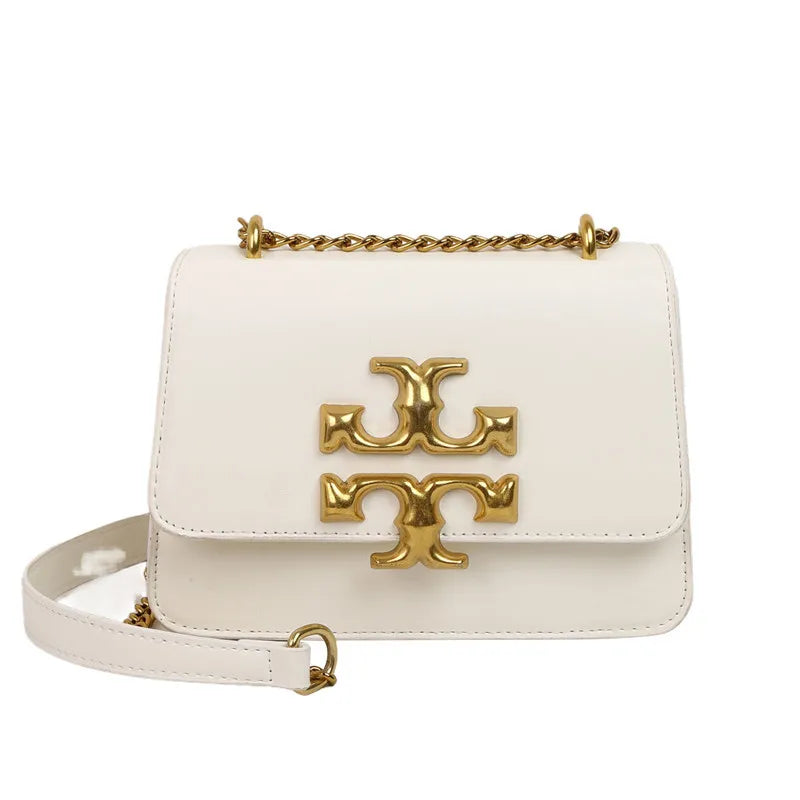 Women's 2025 New Large Capacity Small Square Bag Chain Sweet Style Fashionable Trendy Handheld Shoulder Crossbody Ladies Bag