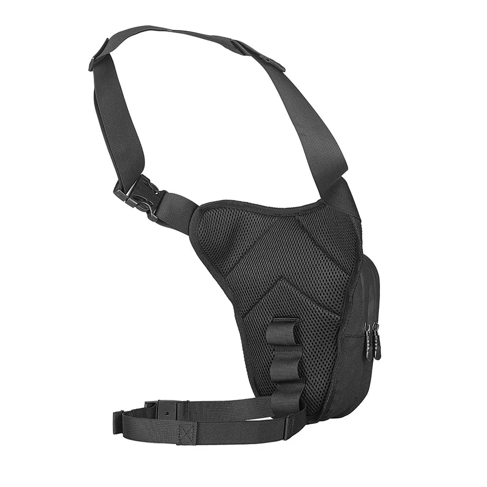 Motorbike Drop Waist Leg Bag EVA Hard Shell Motorcycle Leg Side Bag.