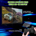 Retro Game Stick - Retro Game Console. Plug and Play. 20,500+ built-in games. Dual 2.4G wireless controllers (64G).