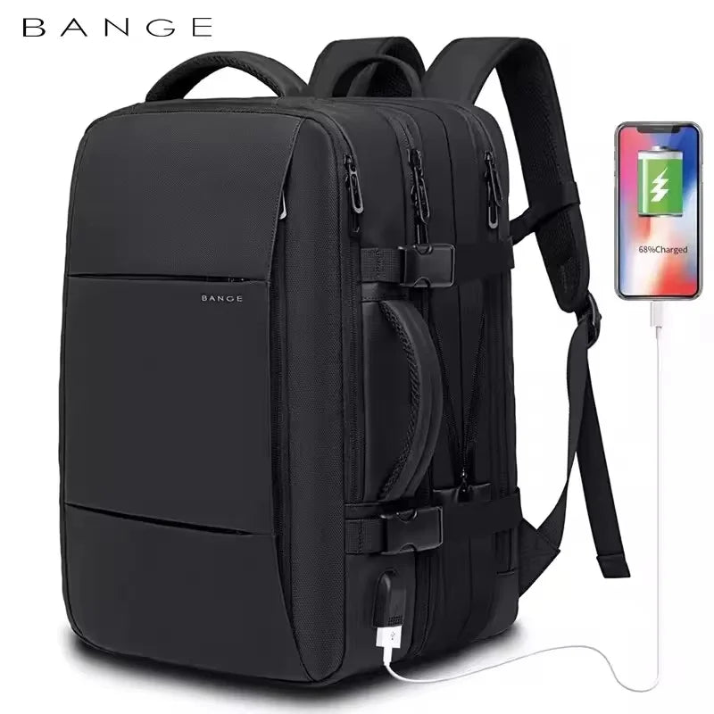 Men Business Travel Waterproof Fashion Backpack