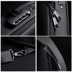 Designer Multifunction Anti-theft USB Shoulder Crossbody Bag.