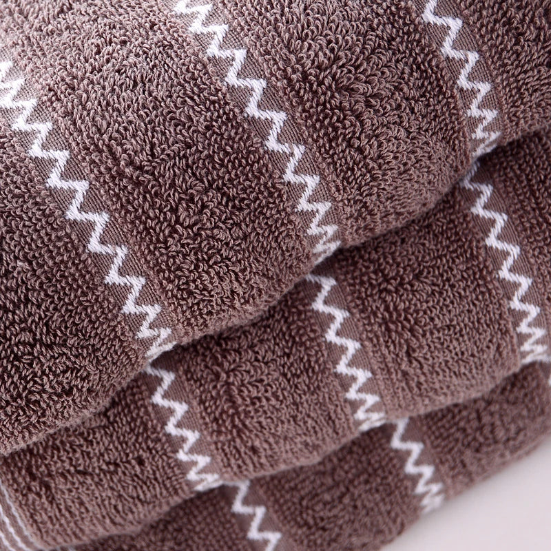 High quality pure cotton household adult towel thickening daily and soft absorbent Adult large-sized bath towel Home towel set