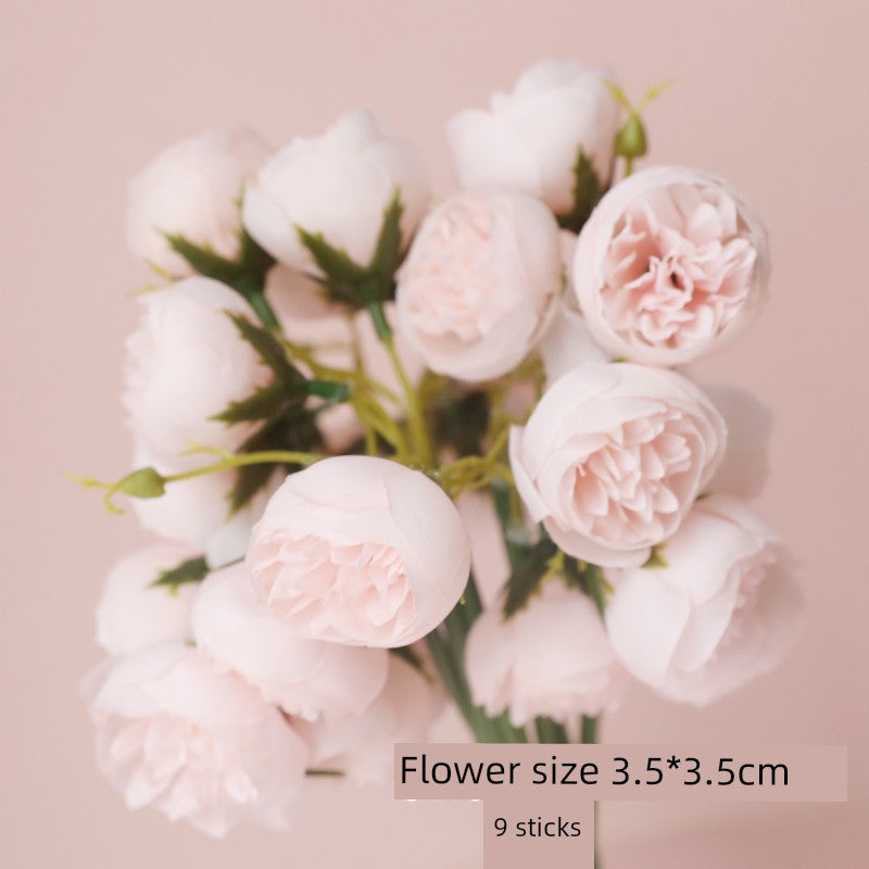 Internet Celebrity Mother's Day Baking Cake Topper Plug-in MG Tissue Paper Surrounding Border Artificial Tulip Ladieswear Inserts Ribbon