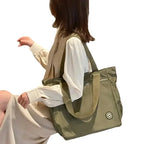 New Solid Color Tote Women's Handbag