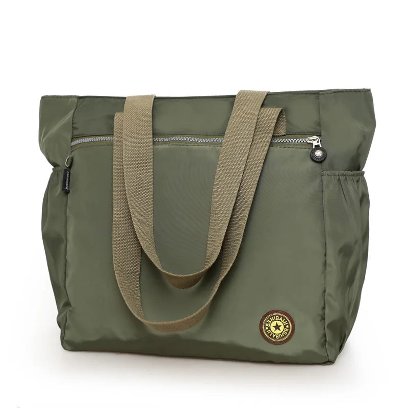 New Solid Color Tote Women's Handbag