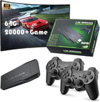 Retro Game Stick - Retro Game Console. Plug and Play. 20,500+ built-in games. Dual 2.4G wireless controllers (64G).