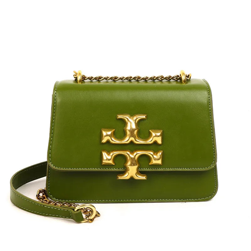 Women's 2025 New Large Capacity Small Square Bag Chain Sweet Style Fashionable Trendy Handheld Shoulder Crossbody Ladies Bag