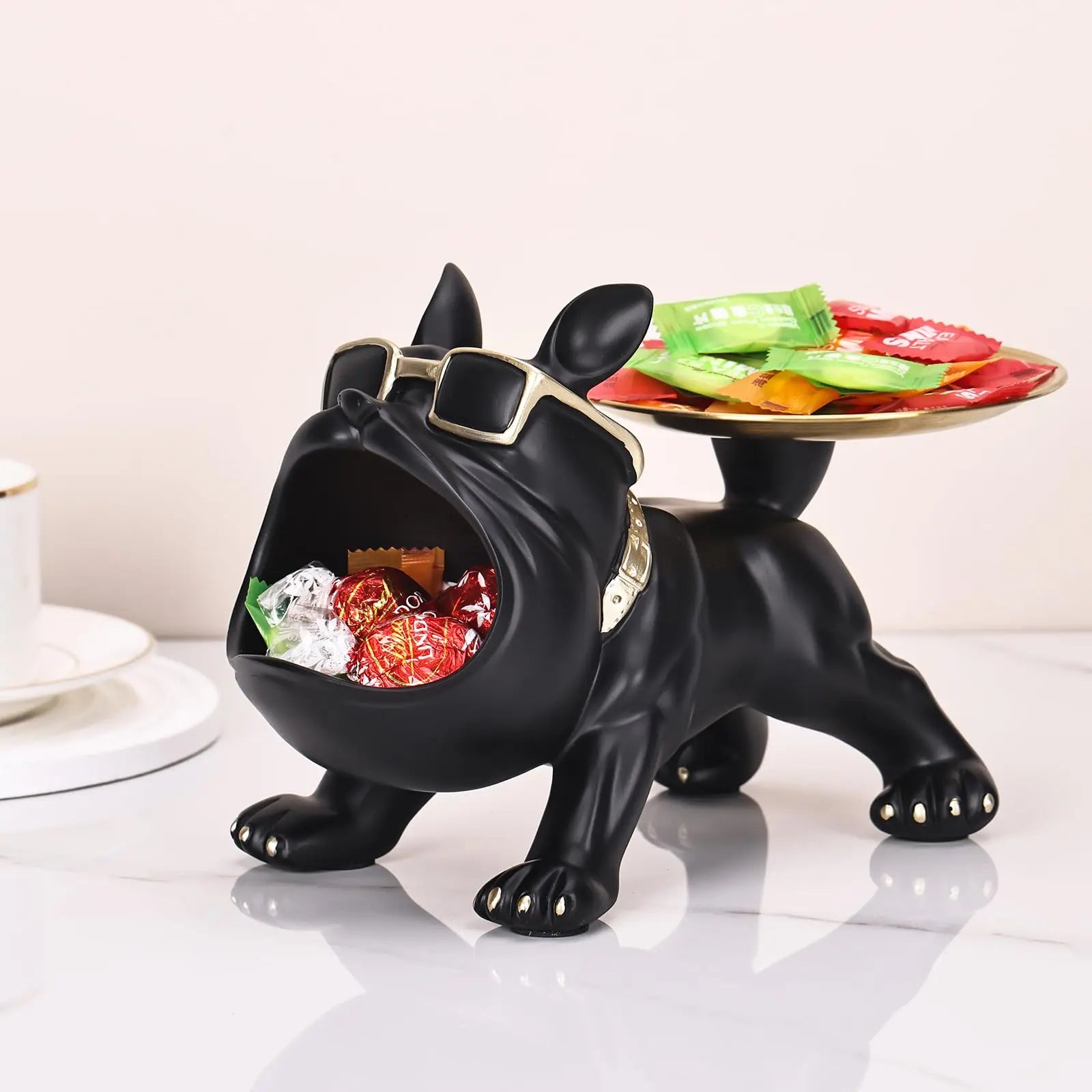 French Bulldog Key Holder Tray, Gift for Dog Lovers.