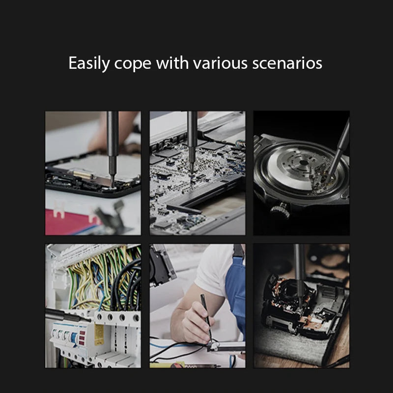 63 in 1 Precision Screwdriver Set Phillips Torx Magnetic Screw Driver Bit Professional Repair Tool Kit for IPhone Watch Camera
