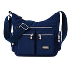 [Lightweight Square Bag] Lightweight Multi-Pocket Square Bag | Unisex Messenger Bag for Men and Women, Travel Shoulder Crossbody Bag