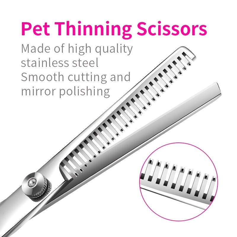 Professional Pet Hair Clipper - Stainless Steel Grooming Tool for Easy and Safe Pet Grooming at Home