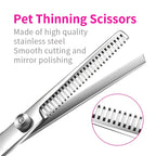 Professional Pet Hair Clipper - Stainless Steel Grooming Tool for Easy and Safe Pet Grooming at Home