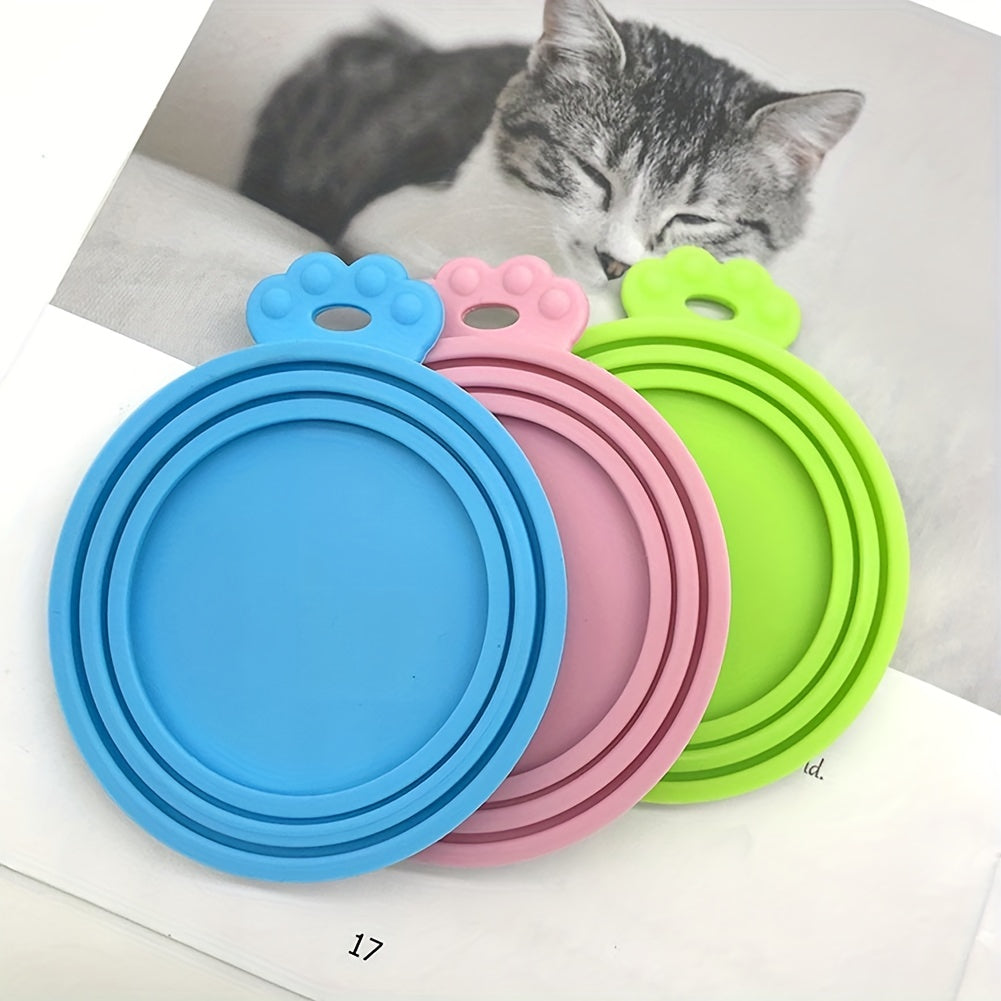 1pc Pet Food Can Covers - Keep Your Dog's Canned Food Fresh And Tasty