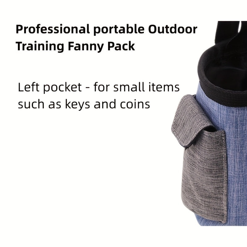 Oxford Cloth Pet Training Bag - Durable, Water-Resistant, and Stylish Design for Effective Pet Training and Behavior Correction - Perfect for Pet Owners Who Care About Aesthetics