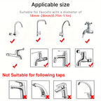 1pc Faucet Washing Hair Shower Pet Cat Dog Bath Faucet Sprayer, Multi-purpose Faucet, Shower Spray Head Convenient Easy Installation