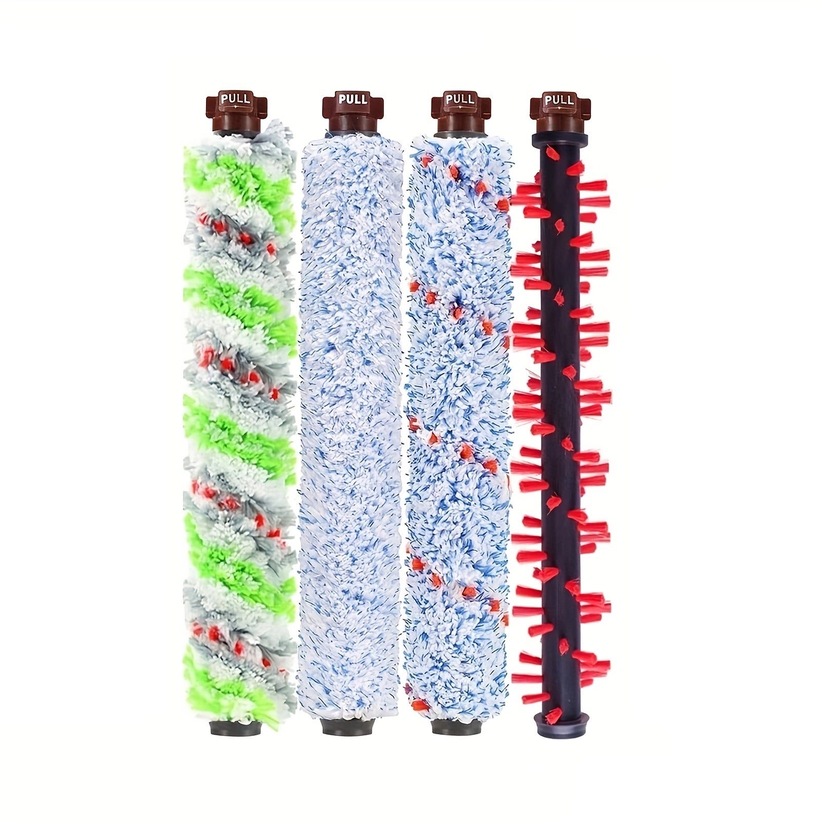 1pc/2pcs Bissell CrossWave & CrossWave Pet Pro Vacuum Cleaner Accessories Velvet Brush Roller Brush